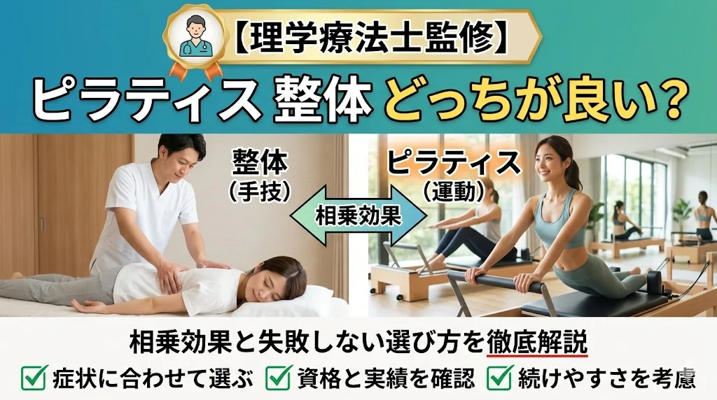 warabi PILATES ピラティス 整体ブログサムネイル